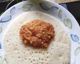 A picture of step 5 of Red dosa chutney.