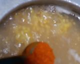 A picture of step 3 of Daal Chawal with fry Fish.