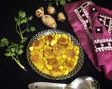A picture of step 8 of Paneer Kofta in Taro Root Bulbs.
