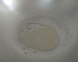 A picture of step 3 of Mungfali ki chikki.
