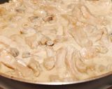 Mustáros gombás sertéstokány recept fázis 5 fotója