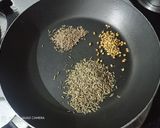 A picture of step 1 of Saunf Sharbat (Variyali Sharbat).