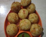 वेज सूजी अप्पे (Veg suji appe recipe in hindi) रेसिपी चरण 4 फोटो