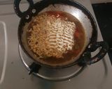 A picture of step 3 of Maggi noodles (plain).
