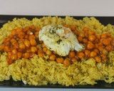 Foto del paso 4 de la receta: Cama de arroz con garbanzos y huevo escalfado a la italiana