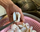 Hình bước làm 1 của món Lẩu hoa mực