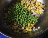 A picture of step 2 of Aam Ada Corn Rice.