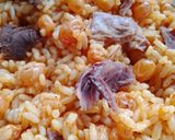 صورة لخطوة 2 من وصفة ارز بالزبيب