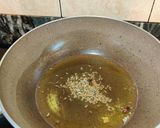 A picture of step 4 of Green moong toor dal tadka.