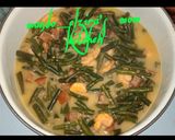 Foto langkah ke 8 dari resep Kacang Panjang, Kikil, Udang masak Tauco Santan.
