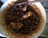 A picture of step 3 of Dry fry beef.