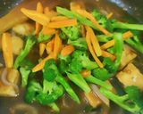 A picture of step 10 of Mangolian Stir fry Tofu.