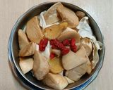 麻油松阪豬杏鮑菇的食譜步驟2照片