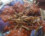 Gambar langkah 4 resipi Sambal Tumis Terung.