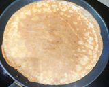 Une image de l'étape 2 de Crêpes aux pommes- caramel beurre salé-amandes caramélisées.