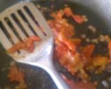 A picture of step 2 of Bacon and egg spaghetti.