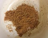 A picture of step 2 of #bread mango kheer.