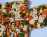 A picture of step 6 of 🧇🍕Bread pizza🍕 🍕.