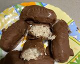 A picture of step 5 of Homemade bounty bar.
