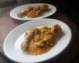 Foto del paso 12 de la receta Muslitos de pollo con tomate y mas cosas