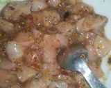 A picture of step 3 of Chicken Manchurian.