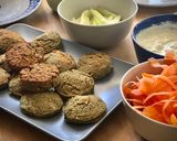 Foto del paso 10 de la receta Falafel al horno con pan de pita