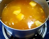 Hình bước làm 2 của món Canh thịt bò nấu thơm cà