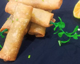 A picture of step 3 of Spring rolls.