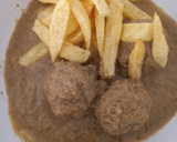 Foto del paso 3 de la receta: Albóndigas con crema de champiñones