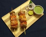 A picture of step 3 of Paneer tikka.