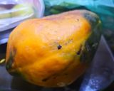 A picture of step 1 of Cream fruits chaat.
