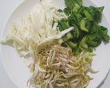Foto langkah ke 1 dari resep Telur Dadar Isi Sayur.