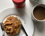 Foto langkah ke 4 dari resep Pancake Pisang 3 Bahan (tanpa gula, minyak dan tepung).