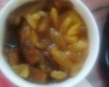 A picture of step 1 of Plum cake.