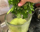 A picture of step 5 of Fake Guacamole Sonora Style.