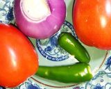 A picture of step 3 of Bharwan Tindey (Round Gourds).