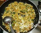 A picture of step 2 of Cabbage Methi.