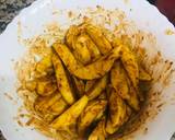 Seasoned baked potato wedges recipe step 4 photo
