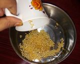 A picture of step 4 of Indian desserts paneer kheer with jelebi.