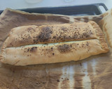 Foto del paso 9 de la receta: Empanada de atún, calabacín y queso 🧀