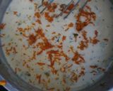 Une image de l'étape 1 de Filet de lingue bleue à l'orange avec son trio de riz.