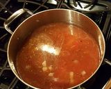 A picture of step 4 of Pasta e Fagioli.