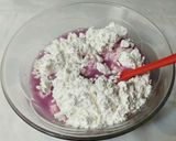 Hình bước làm 2 của món Bánh BÒ khoai lang tím