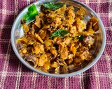 A picture of step 3 of Left over Roti Masala.
