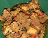 Foto langkah ke 7 dari resep Ayam Rica-Rica Kemangi Pedas.