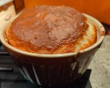 Une image de l'étape 8 de Soufflé à la pintade et au parmesan.