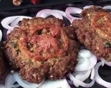 A picture of step 9 of Chapli kabab (Peshawari Kebab).