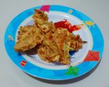 Foto langkah ke 5 dari resep Bakwan isi Labu Siam & Wortel.