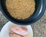Foto del paso 1 de la receta: Rica Sopa de Alubias Blancas con Paticas de cerdo 🐷 Superrr Nutritiva 👇🏻