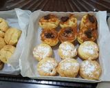 Foto langkah ke 6 dari resep Cream Puff with Dulce de Leche topping.